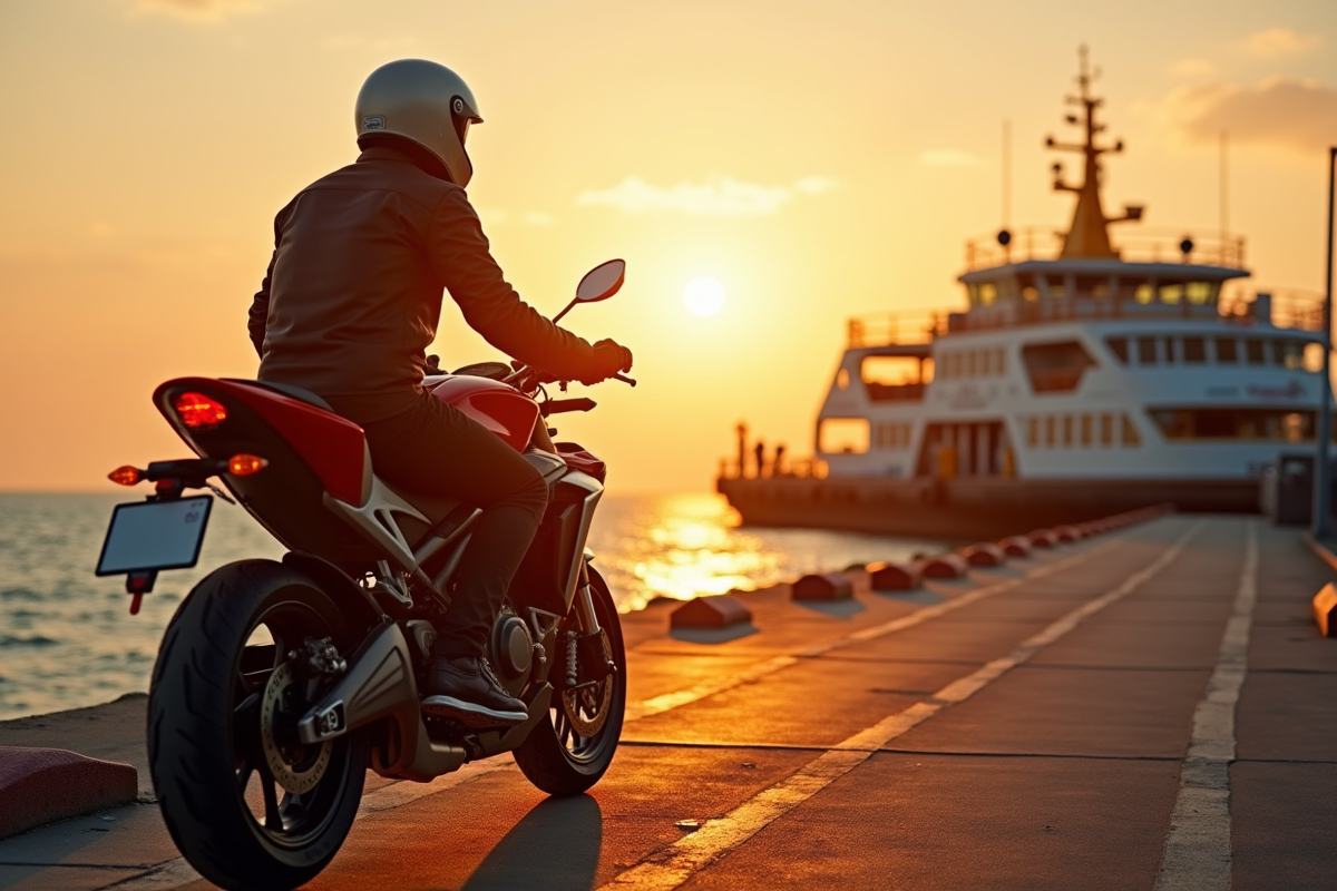 passerelle moto